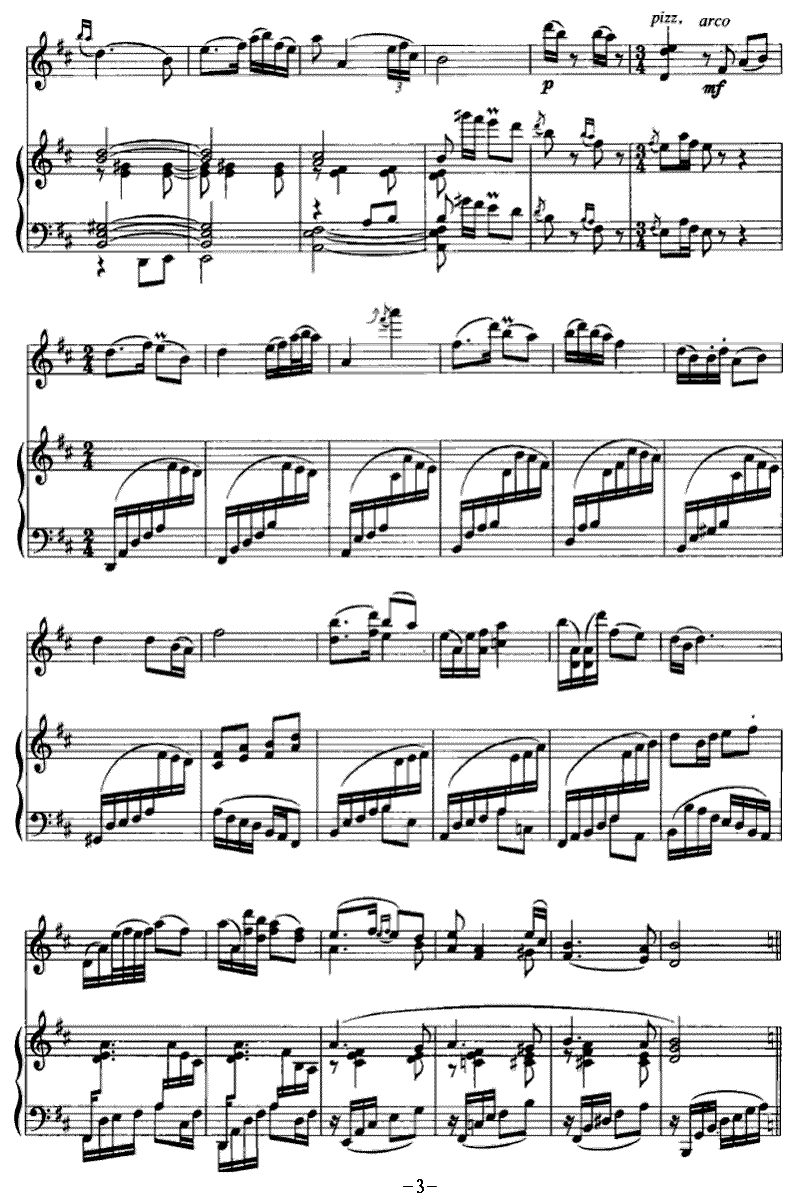 中国乐谱网——【提琴乐谱】叠断桥